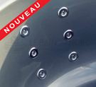 14 jets d'eau