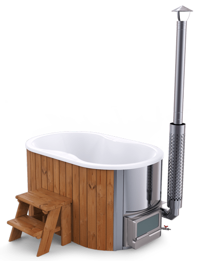 Spa bain nordique Ofuro
avec poêle
interne 