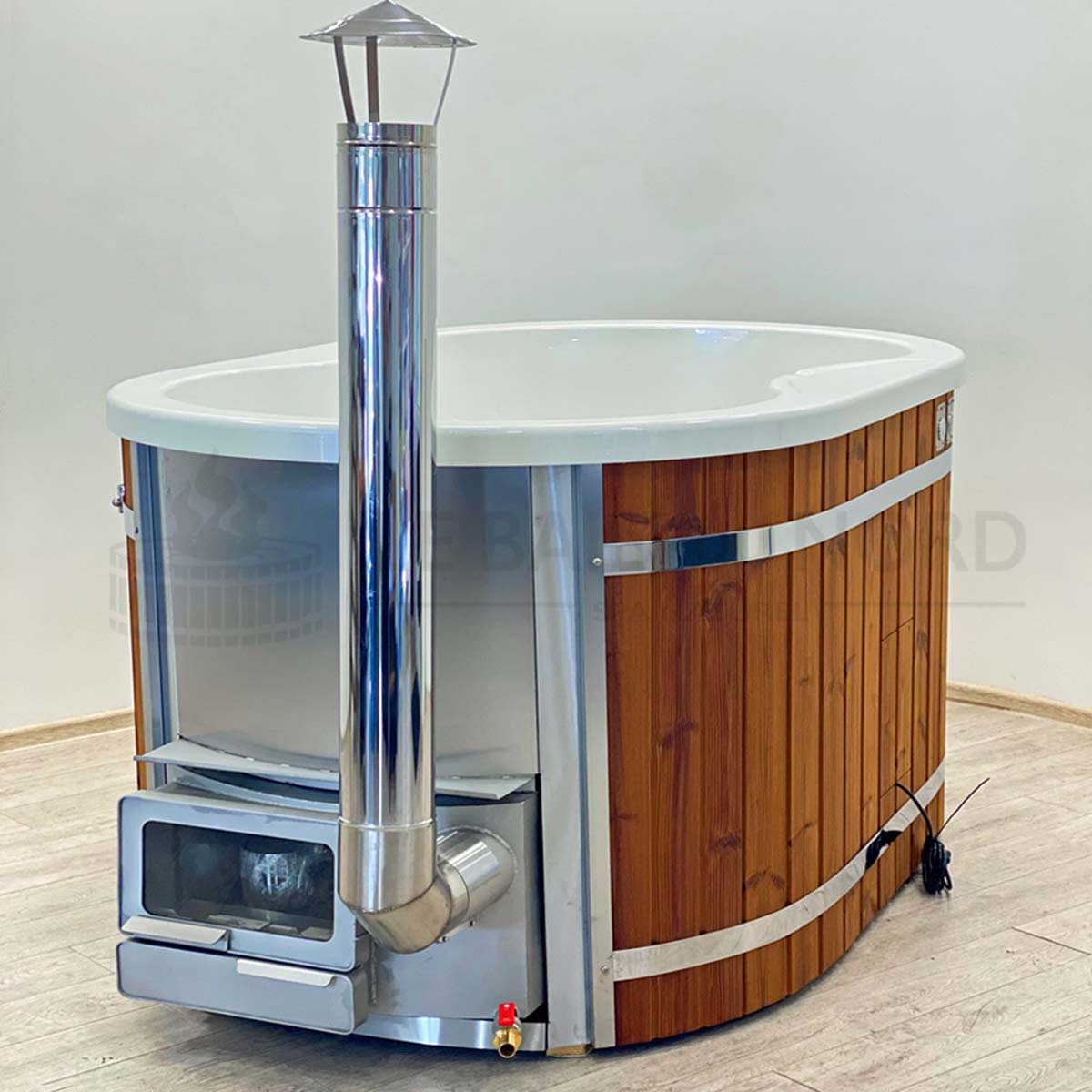 Bain Nordique Ofuro 1-2 personnes avec poêle interne – Image 2