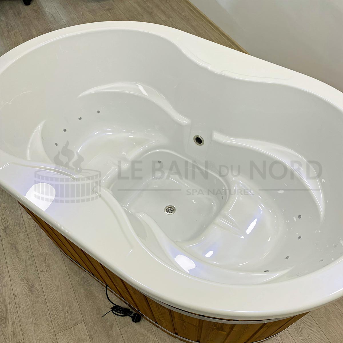 Bain Nordique Ofuro 1-2 personnes avec poêle interne – Image 5
