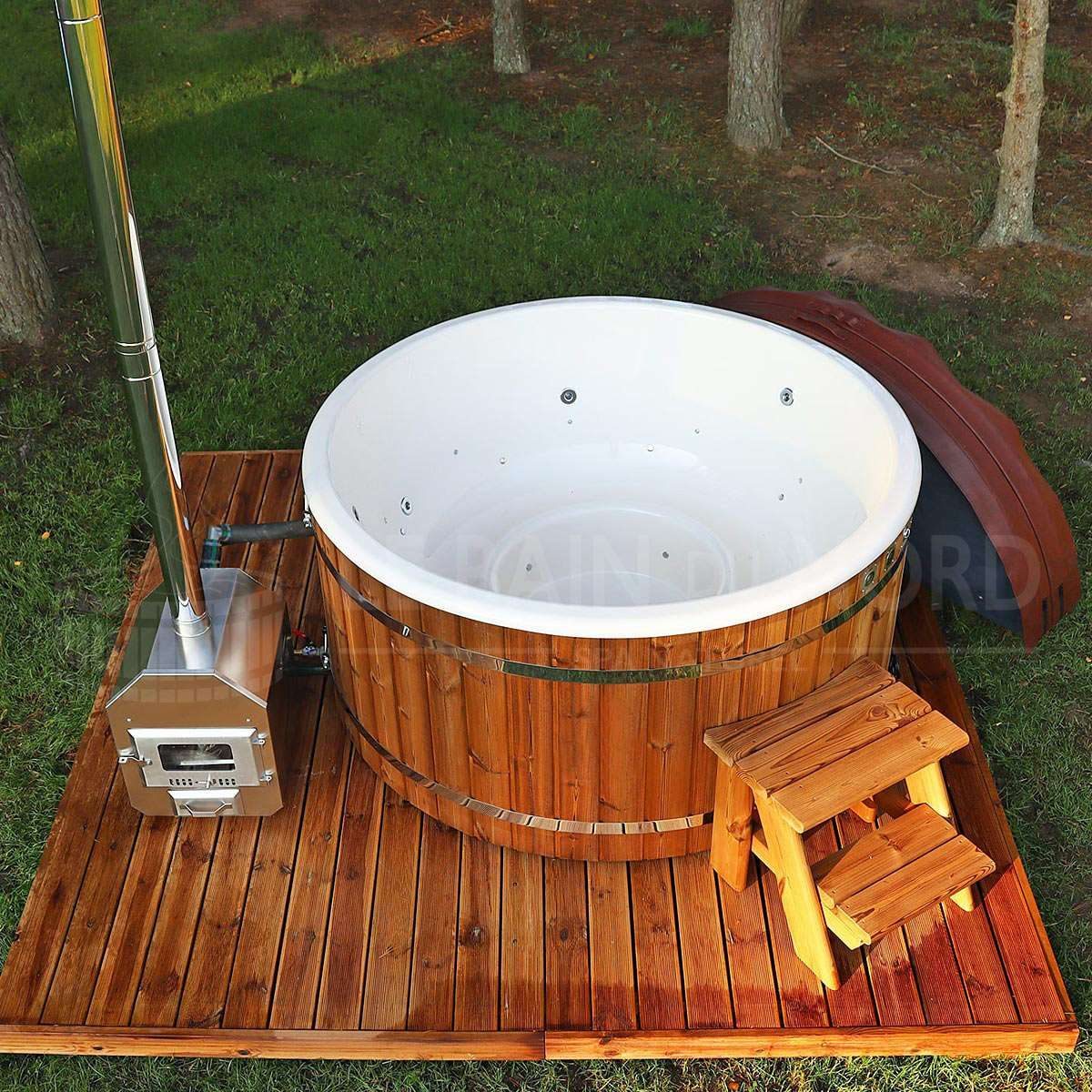 bain-nordique-rond-poele-externe hot tub